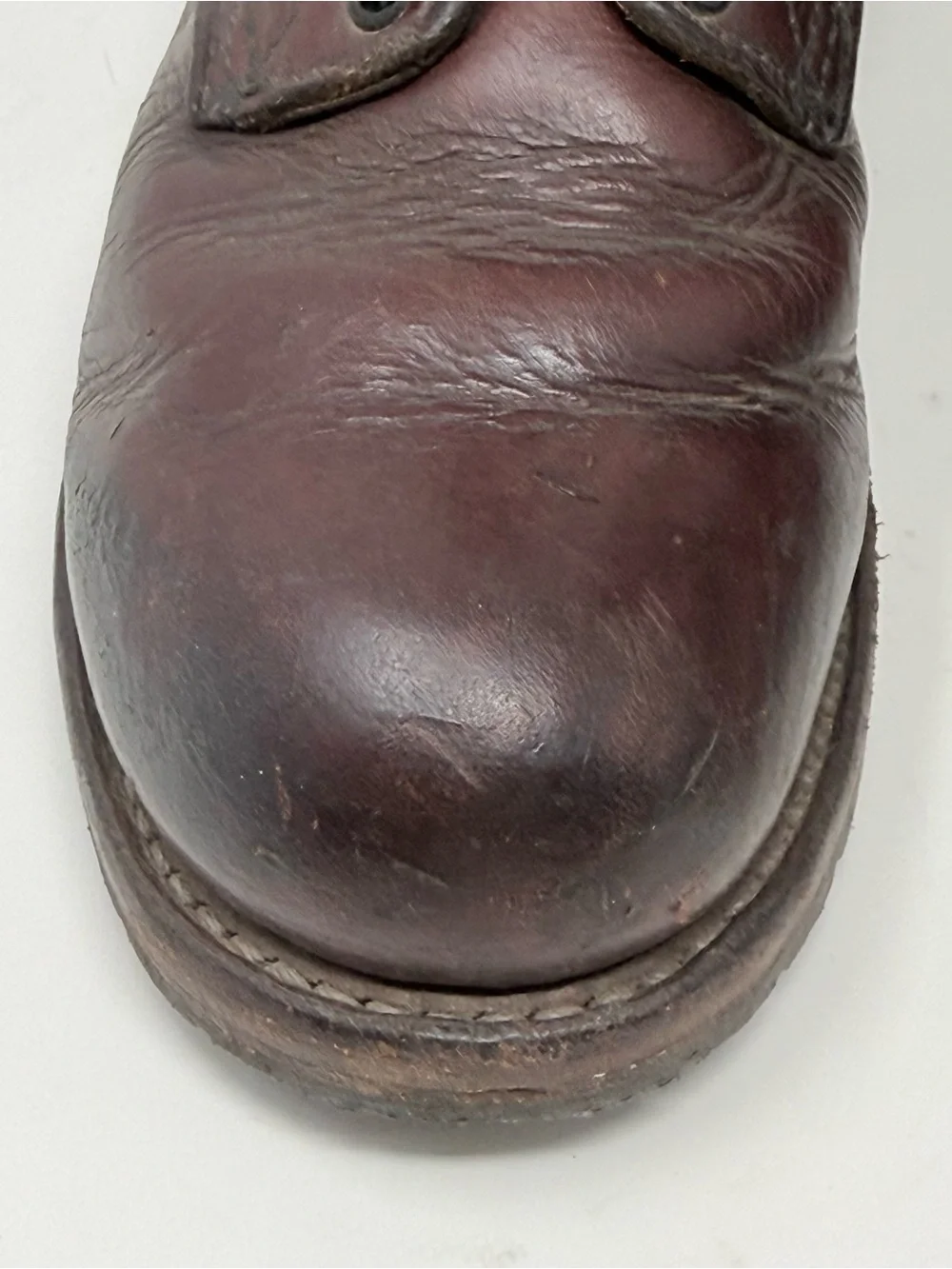 Red Wing Beckman Heritage 9011 Boots Mens 7 D Red Oxblood Leather USA Made